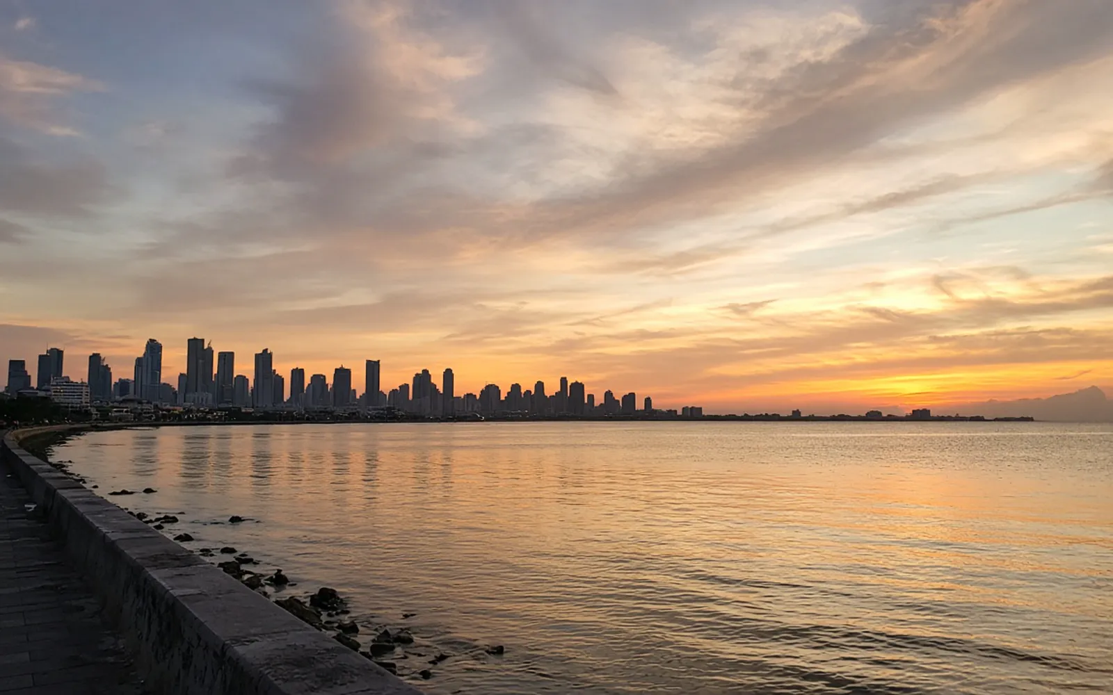 Manila Bay, the Philippines
