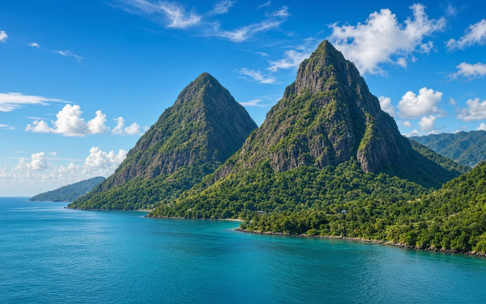 The Pitons, St Lucia